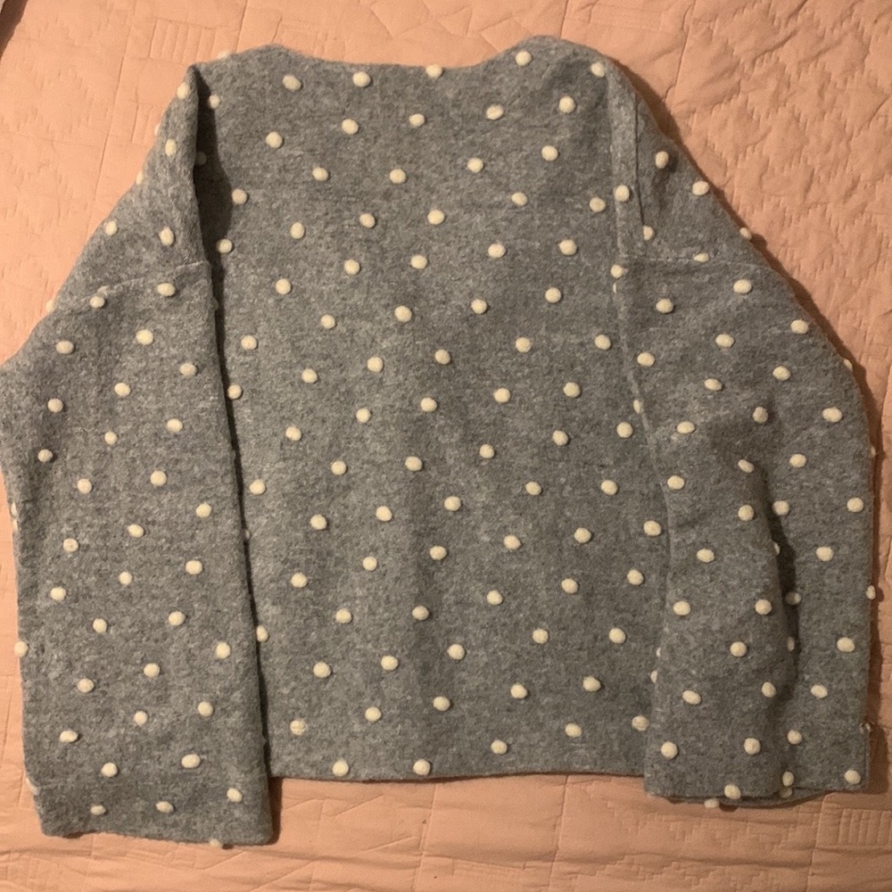 Texture & Thread Boxy Bobble Cardigan - image 5